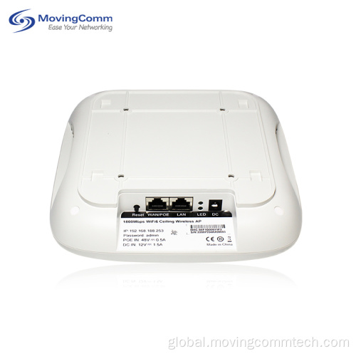 WiFi 6 Ceiling Wireless AP 1800Mbps 802.11Ax Wifi6 Gigabit Ceiling Ap Wifi Repeater Factory